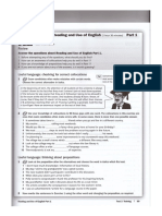 Reading and Use of English PDF