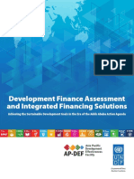 Development Finance Assessment & Integrated Financing Solutions Brief