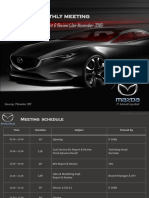 Mazda Monthly Meeting Nov'16