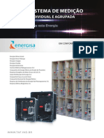 Sistema de medição individual e agrupada em conformidade com a norma NOR-TDE-118/119