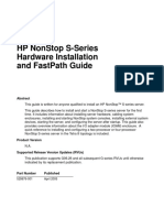 HP Nonstop S-Series Hardware Installation and Fastpath Guide