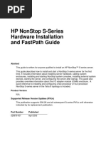 HP Nonstop S-Series Hardware Installation and Fastpath Guide