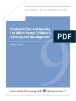 Persistent Fear and Anxiety Can Affect Young Childrens Learning and Development PDF