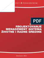 US - Projektovanje Menadžment Sistema Životne I Radne Sredine PDF