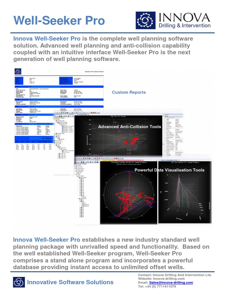 Comprehensive Well Path Planning and Anti-Collision Software ...