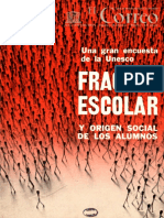 Fracaso Escolar y Origen Social de Los Alumnos