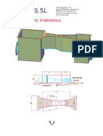 Canal Parshall Datos
