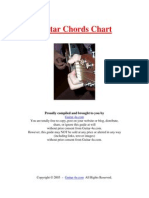 Guitar Chords Chart: Proudly Compiled and Brought To You by