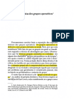 PICHON-RIVIÈRE, E. História Da Técnica Dos Grupos Operativos (Capítulo)