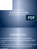 S.P.Mandali'S: R.A.Podar College