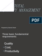 Total Quality Management-Subroto Ghosh