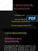 UJIAN DIAGNOSTIK PENGAMATAN