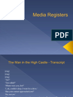Media Registers