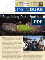 Working@Duke - August, 2010