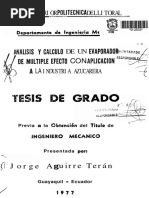 Tesis (Evaporador Multiple Efecto) PDF