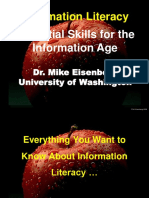 Information Literacy: Essential Skills For The Information Age