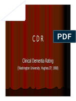 CDR Clinical Dementia Rating