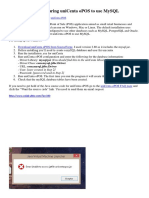 MANUAL - Installing and Configuring UniCenta OPOS To Use MySQL