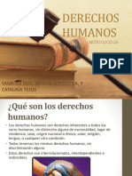 Derechos Humanos 22-26
