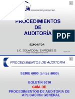 Procedimientos de Auditoria