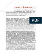 El Retorno de La Democracia