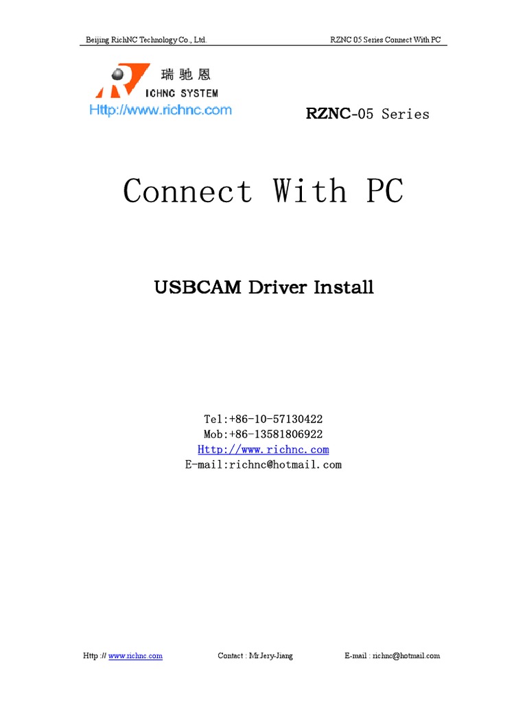 install usb camera driver windows 7