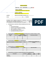 Modelo Informe (Asociaciones)