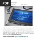 Como Baixar o Cortisol Alto - 8 Passos