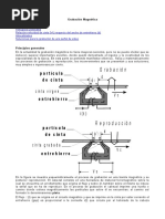 Grabación Magnética