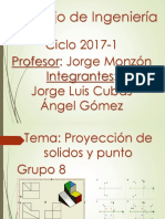 Proyeccion de Solidos