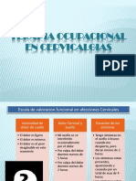 Terapia Ocupacional en Cervicalgias