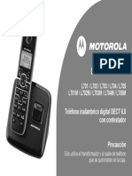 Telefono Motorola l701 Userguide Spanish