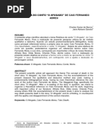 Releitura Do Conto “o Afogado”