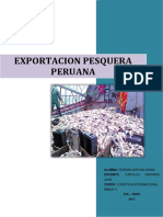 Exportación pesquera peruana: productos, mercados y certificación