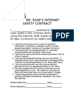 Internet Safety Contract
