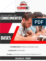 Bases de Concurso de Conocimientos