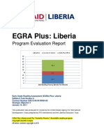 EGRA Plus: Liberia: Program Evaluation Report