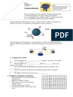 Movimientos de la Tierra (Rotación y Traslación