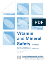 Vitamin and Mineral Safety 3rd Edition
