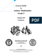 LG MATH Grade 5 - Geometry v2.0 PDF
