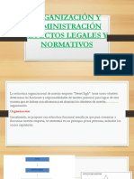 Organización y Administración Aspectos Legales y Normativos