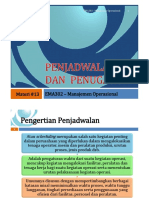 EMA302 13 Penjadwalan Dan Penugasan