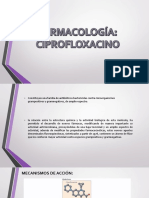 Ciprofloxacino Farmacologia PDF
