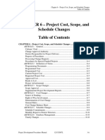 CHAPTER 6 - Project Cost, Scope, and Schedule Changes