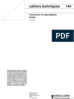 Introduction to Dependability Design Fundamentals