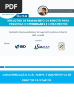 1 Modulo - Caracteristicas de Esgotos e Normas