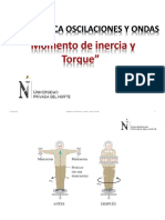 Momento de Inercia y Torque