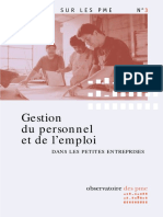 Gestion Du Personnel Et de l Emploi