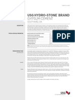 Hydro Stone Gypsum Cement Data en IG1379