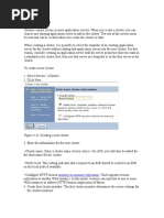 Creating Clusters